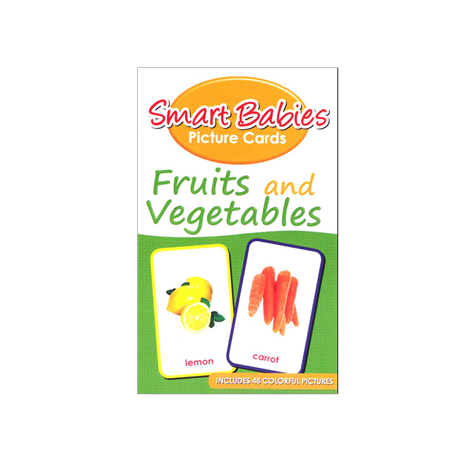 SMART BABIES PICTURE CARDS - FRUITS AND VEGETABLES