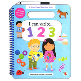 A WIPE-CLEAN LEARNING BOOK-I CAN WRITE 123