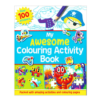 MY COLORING ACTIVITY BOOK-AWESOME