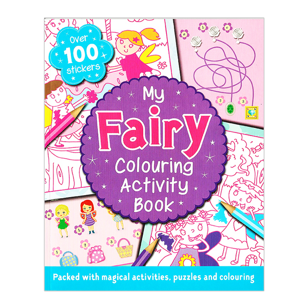 MY COLORING ACTIVITY BOOK-FAIRY