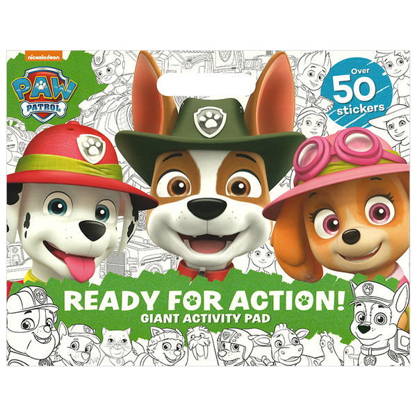 NICKELODEON GIANT ACTIVITY PAD-PAW PATROL ALL READY FOR ACTION