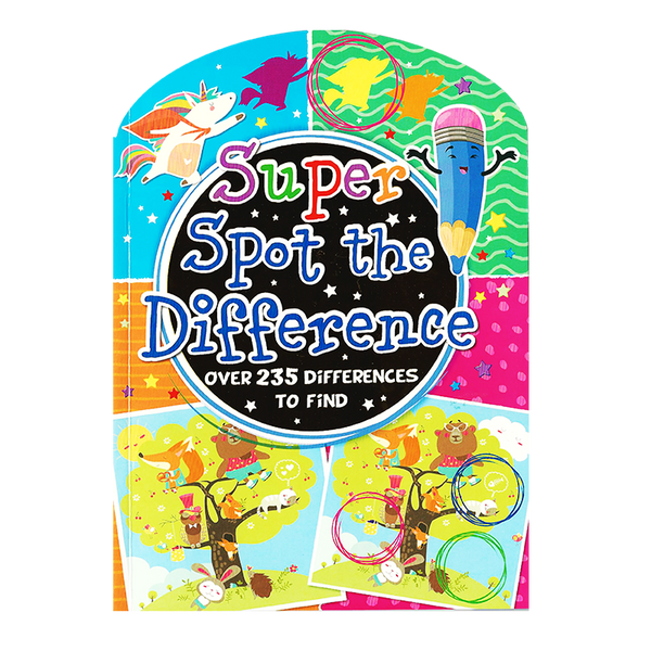 SHAPED PUZZLES FOR KIDS-SUPER SPOT THE DIFFERENCE