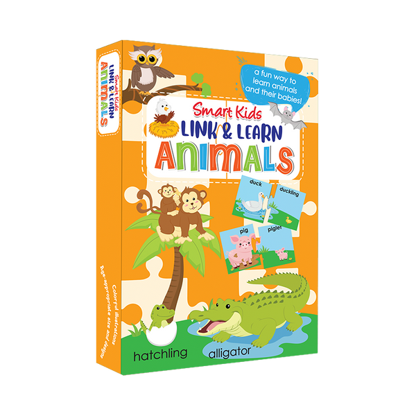 SMART KIDS LINK & LEARN-ANIMALS