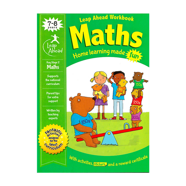 LEAP AHEAD WORKBOOK MATHS 7-8 YEARS