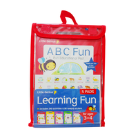 LITTLE GENIUS LEARNING FUN 5 PADS FOR AGES 3-4