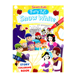 SMART KIDS FAIRY TALE STORY COLORING BOOK-SNOW WHITE