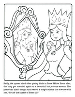 SMART KIDS FAIRY TALE STORY COLORING BOOK-SNOW WHITE