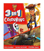 DISNEY 3IN1 COLORING-TOY STORY 4