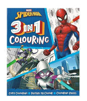 MARVEL 3IN1 COLORING-SPIDER-MAN
