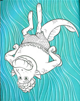 DISNEY THE ULTIMATE COLORING BOOK-LUCA