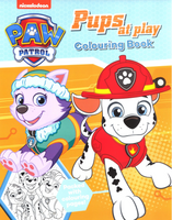 NICKELODEON PAW PATROL COLORING BOOK 16PP-PUPS AT PLAY