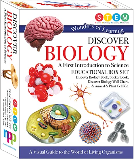WONDERS OF LEARNING DISCOVER BIOLOGY EDUCATIONAL BOX SET