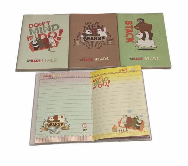 We Bare Bears Small Notebooks (set of 3)