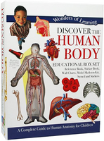 WONDERS OF LEARNING DISCOVER THE HUMAN BODY EDUCATIONAL BOX SET