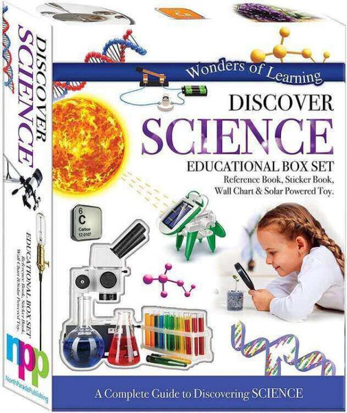 WONDERS OF LEARNING DISCOVER SCIENCE EDUCATIONAL BOX SET